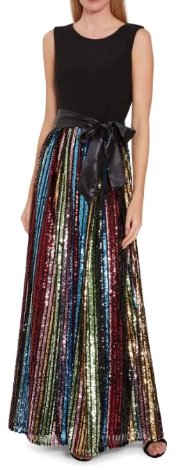 Aga Sequin Maxi Dress