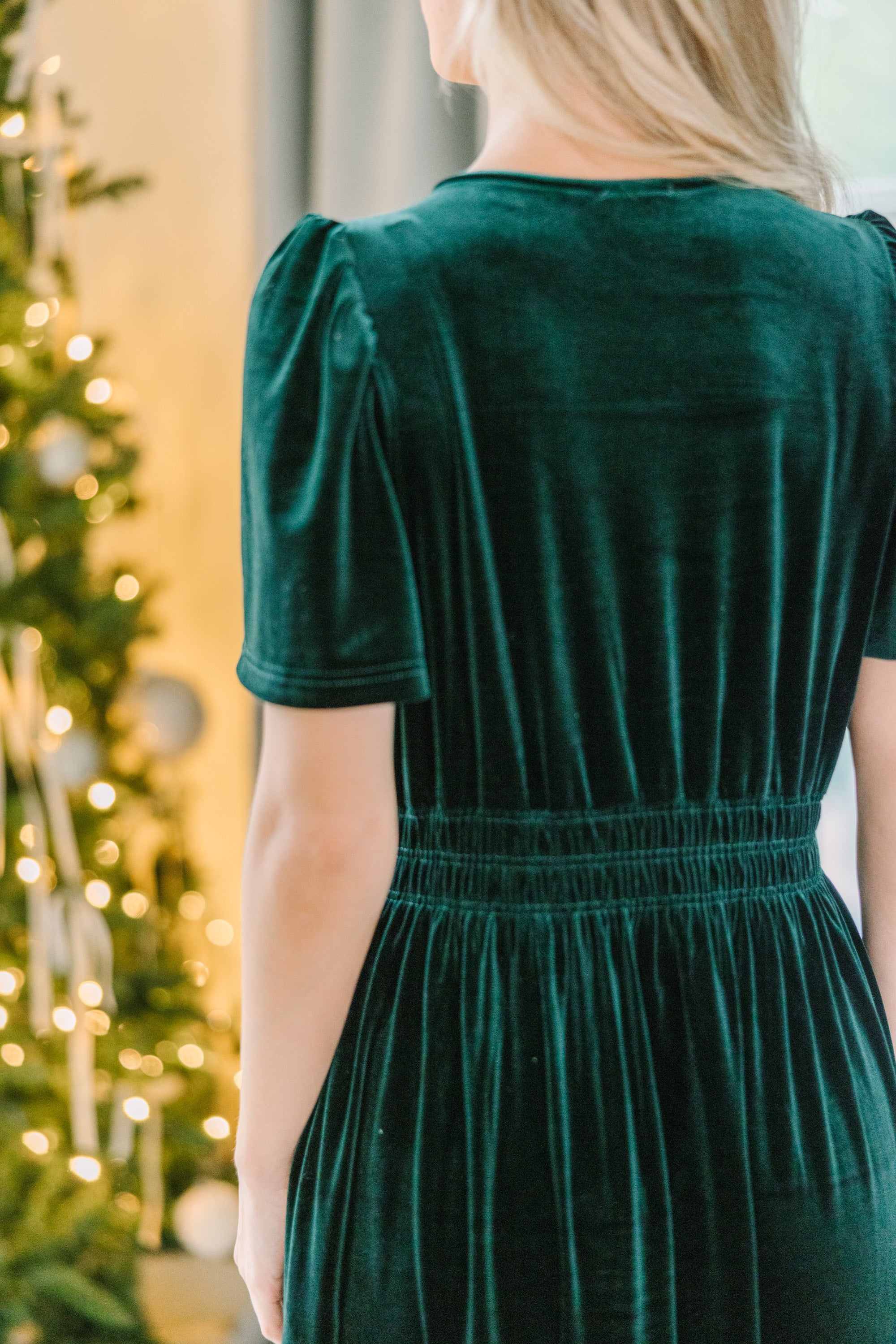 Always Turn To You Emerald Green Velvet Maxi Dress