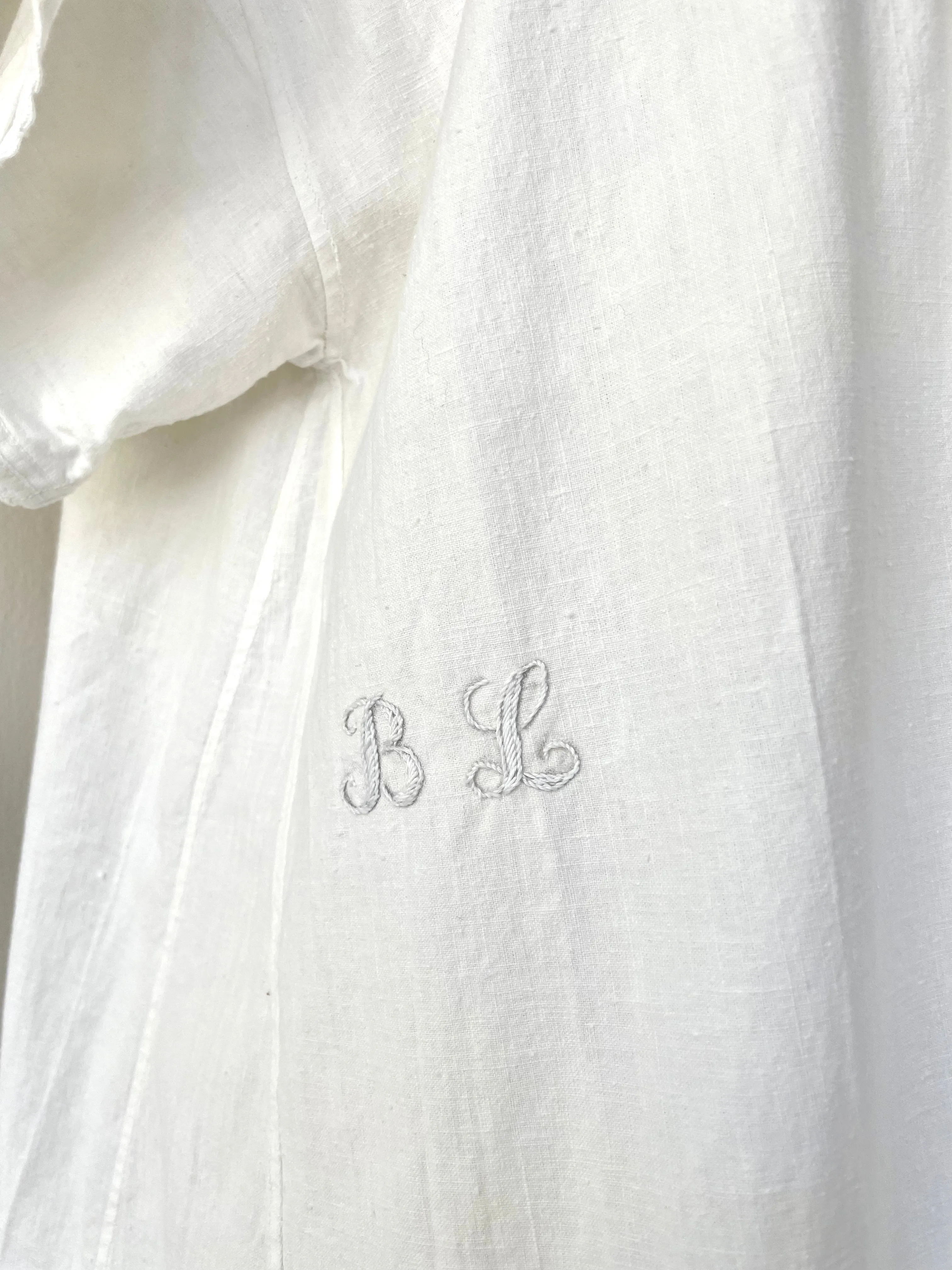 Antique Initialed Nightgown