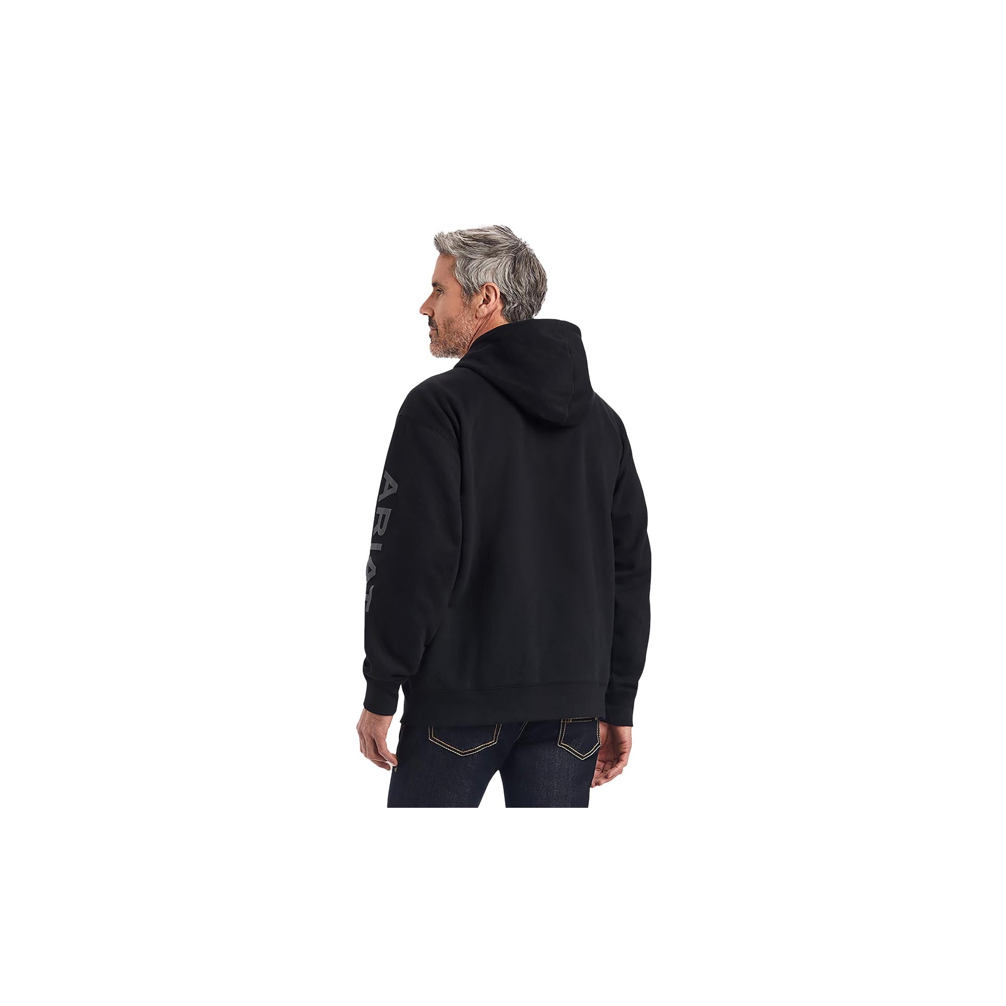 Ariat Logo Hoodie Black