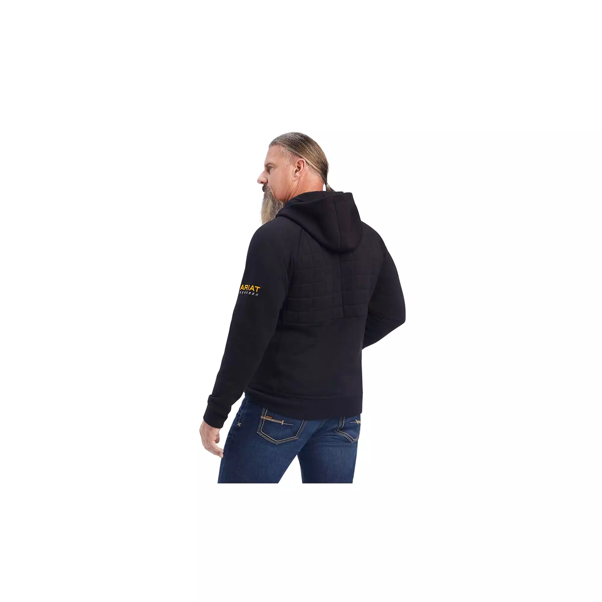 Ariat Rebar Regulator Full Zip Hoodie Black