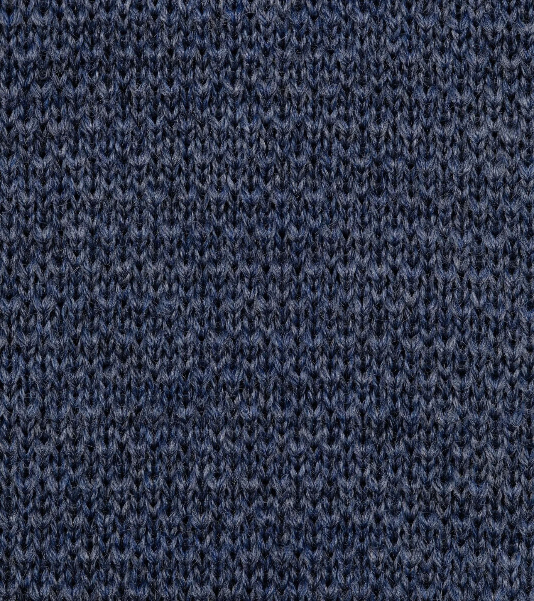 Bigi Wool Knit Tie: Blue