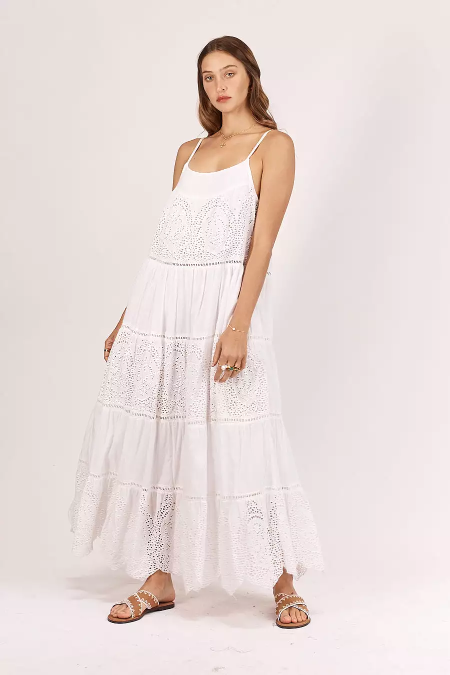 Carley Maxi Dress - White