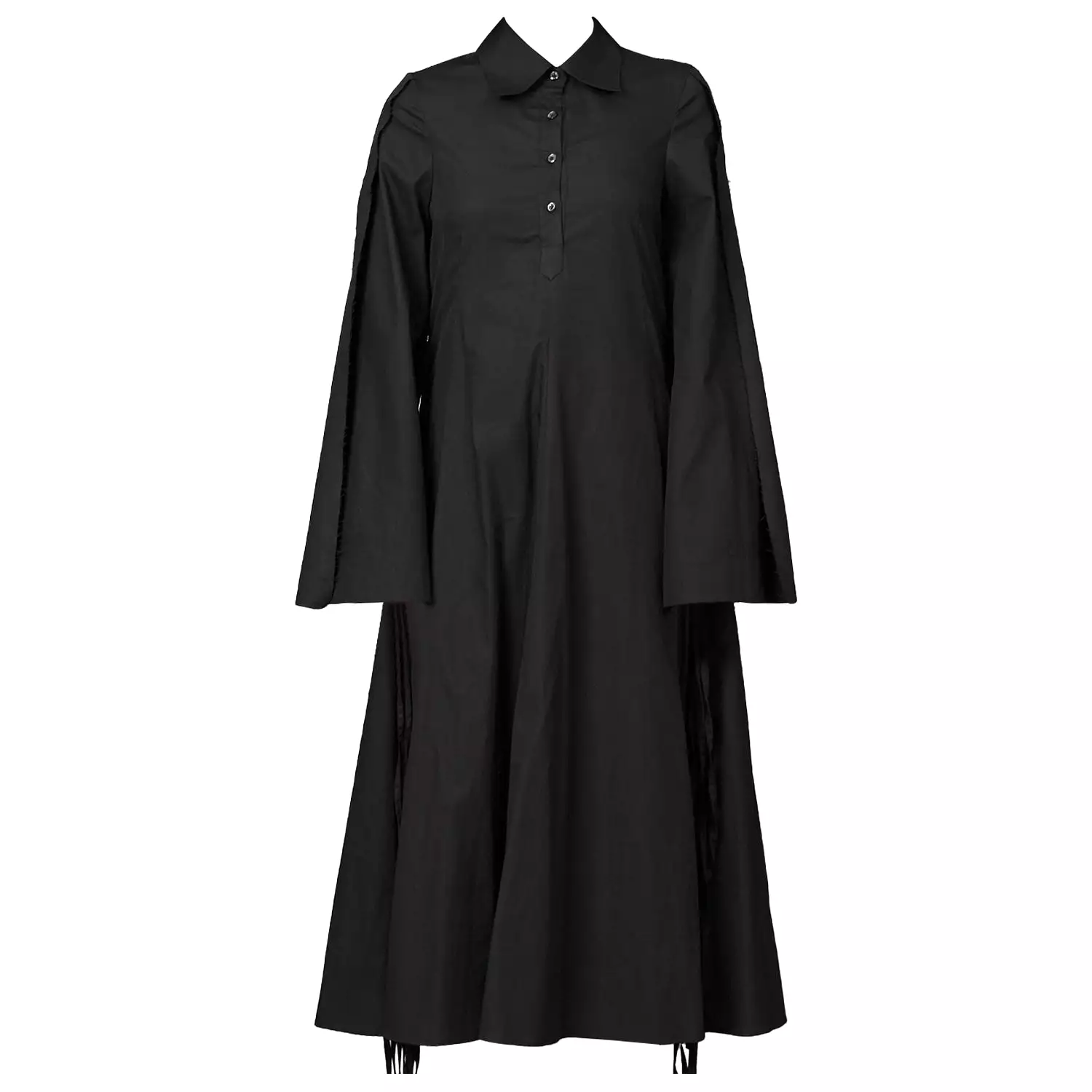 CLASSIC SHIRT DRESS BLACK