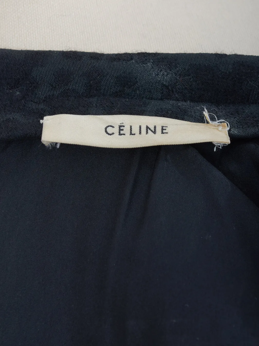 Céline Black Armhole Dress