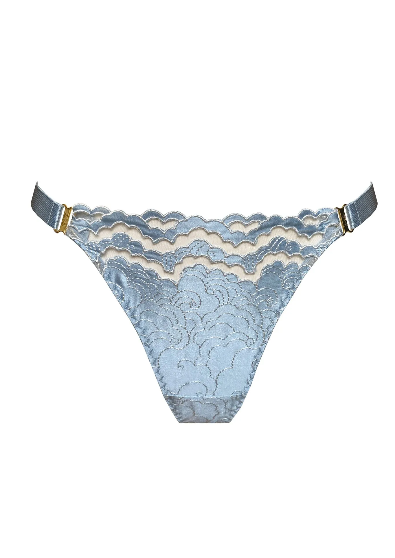 Dala Strap Thong Dusty Blue