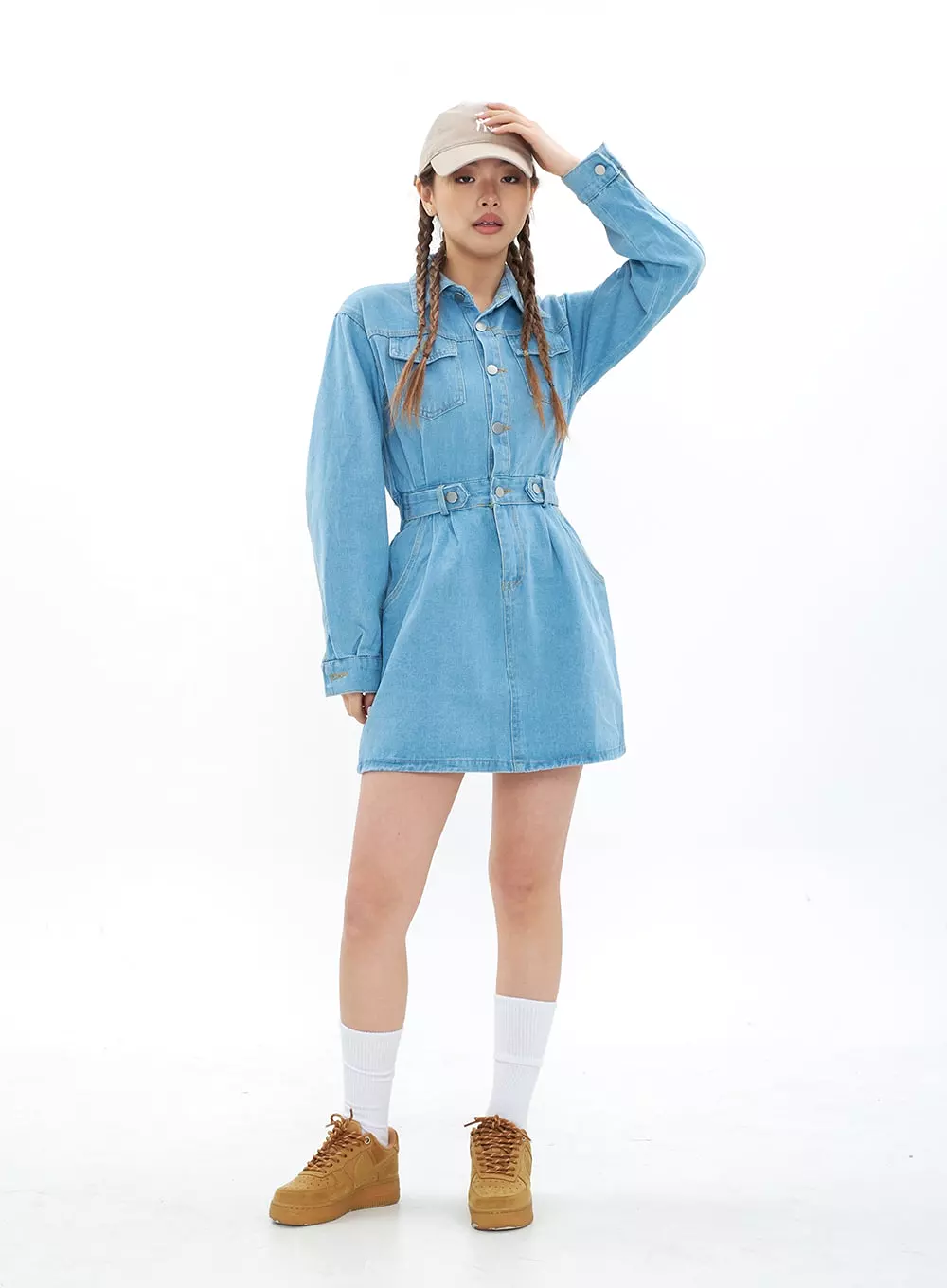 Denim Mini Dress CM22