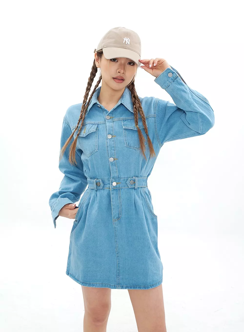 Denim Mini Dress CM22