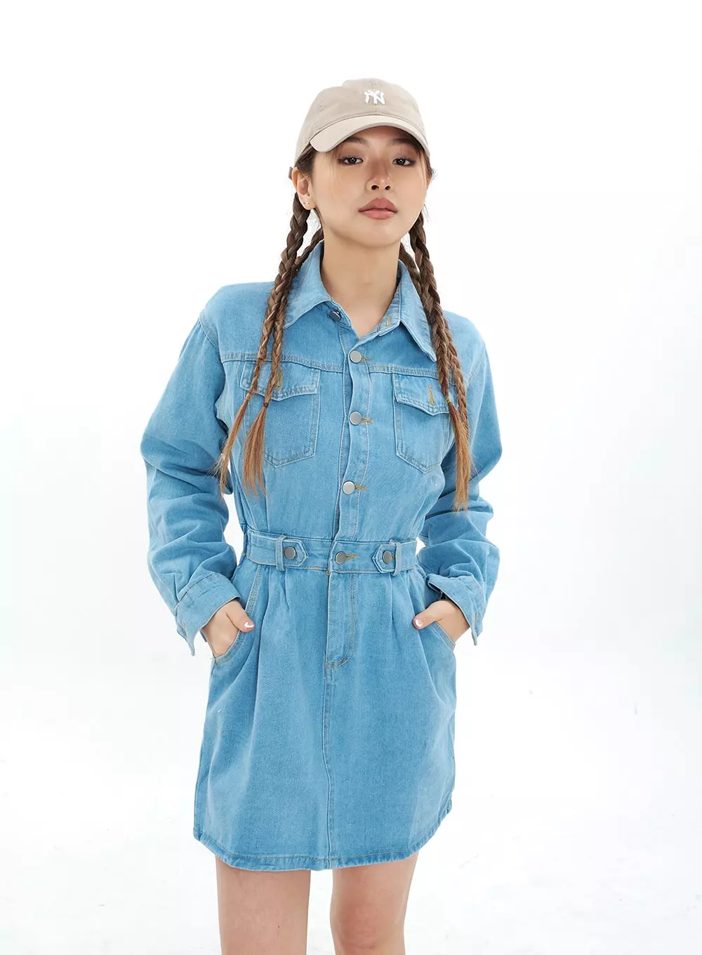 Denim Mini Dress CM22