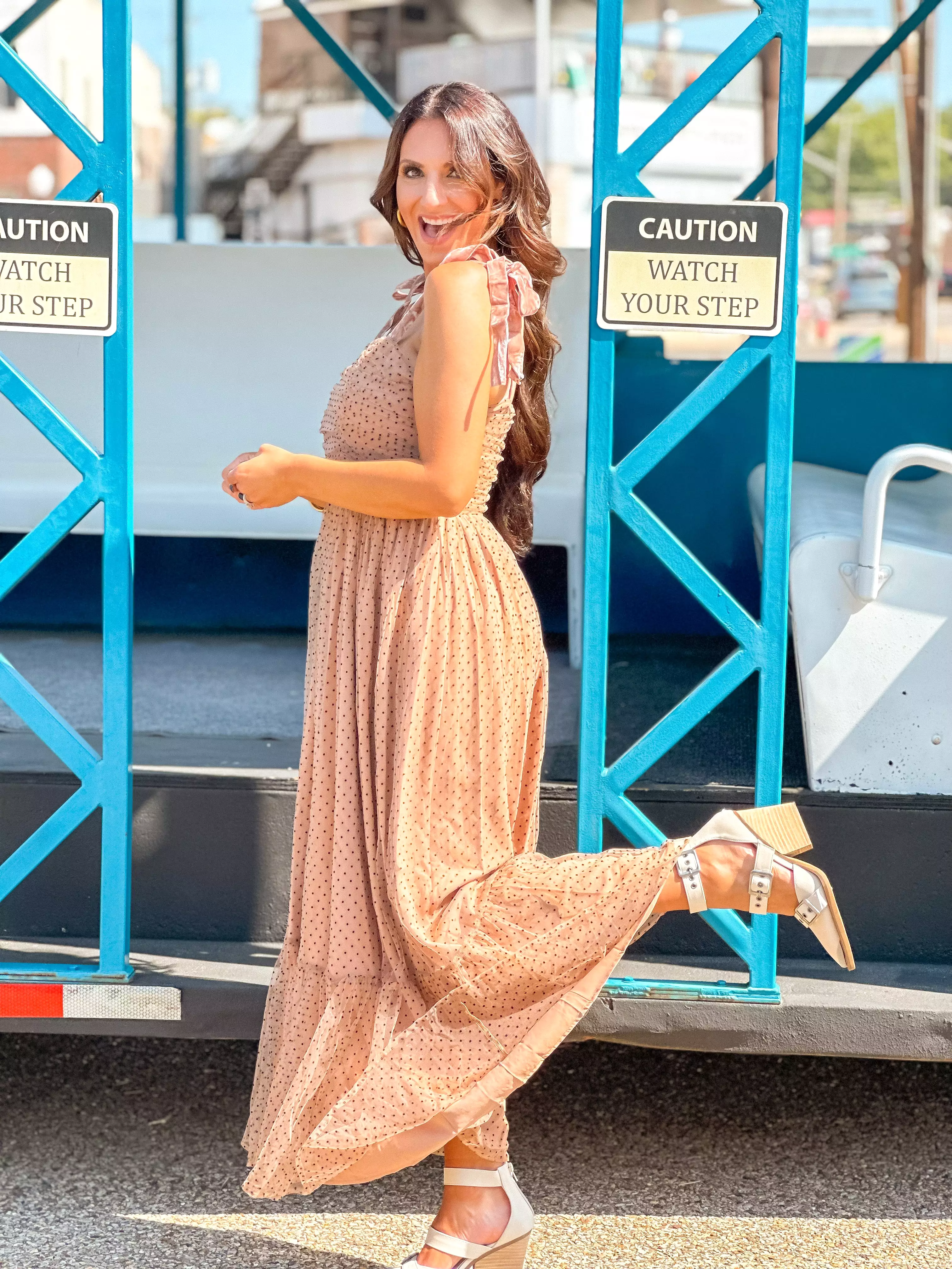 Don't Want To Go Home Tulle Maxi Dress