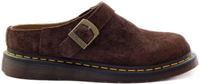 Dr. Martens Isham Desert Oasis suede mules Brown