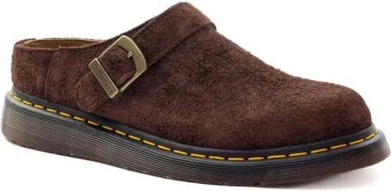 Dr. Martens Isham Desert Oasis suede mules Brown