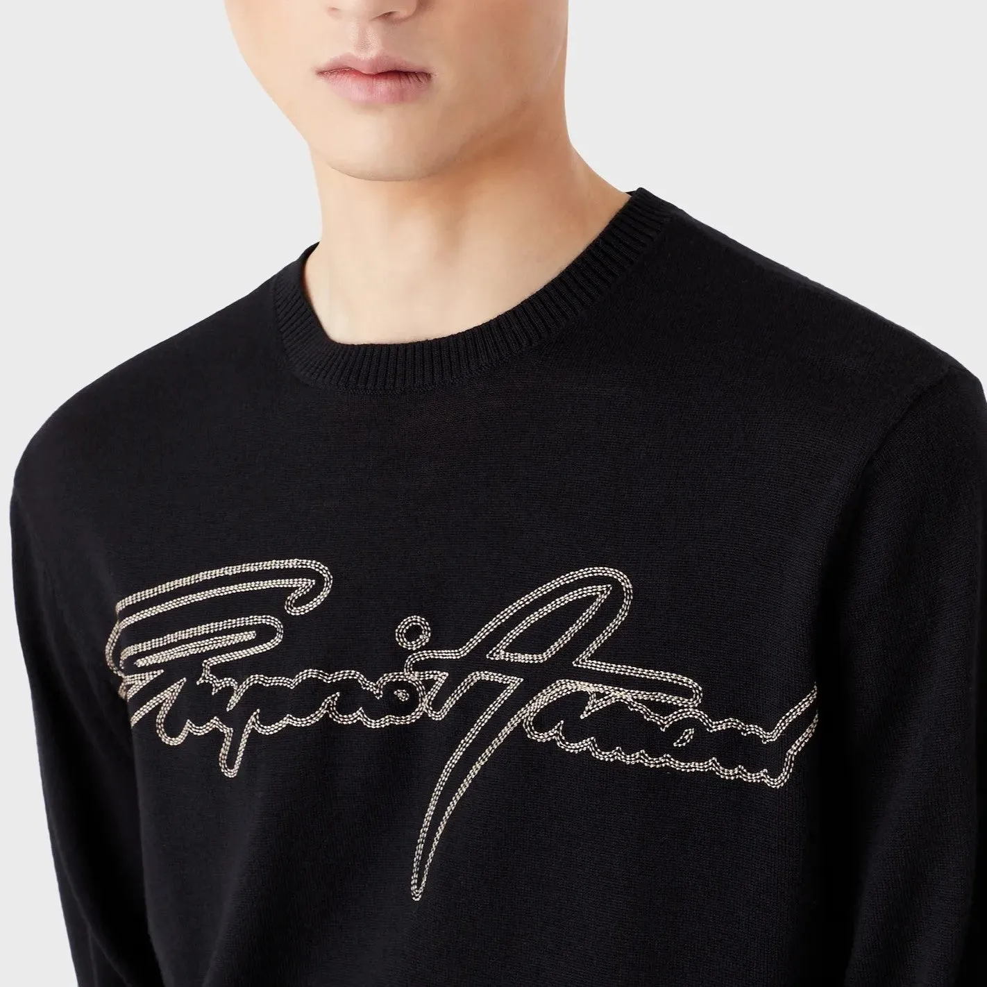 Emporio Armani Virgin-wool Knit