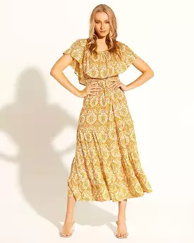 Fate + Becker Affection Dress Starry Night Batik