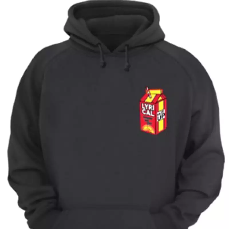 Faze Lyrical Hoodie Black/Red