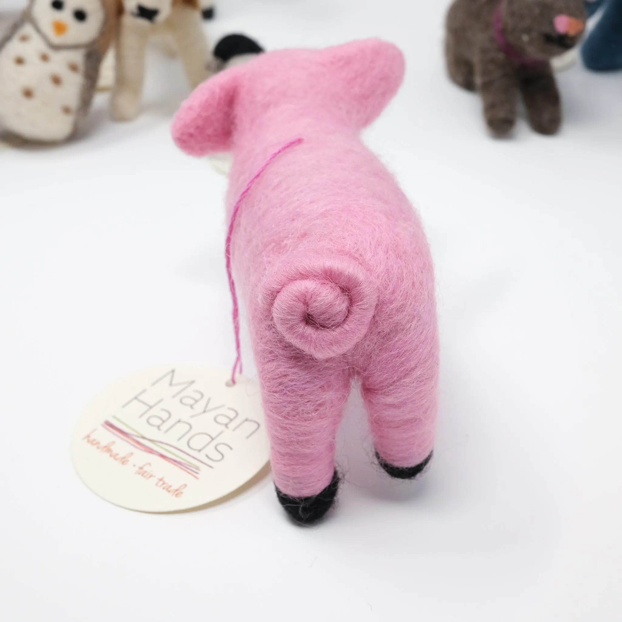 Felted Dolls - Pig