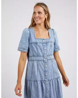 Foxwood - Astrid Denim Dress - Light Blue