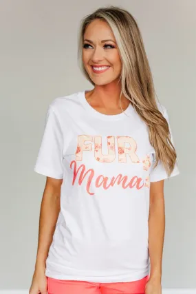 Fur Mama Graphic Tee- Ivory