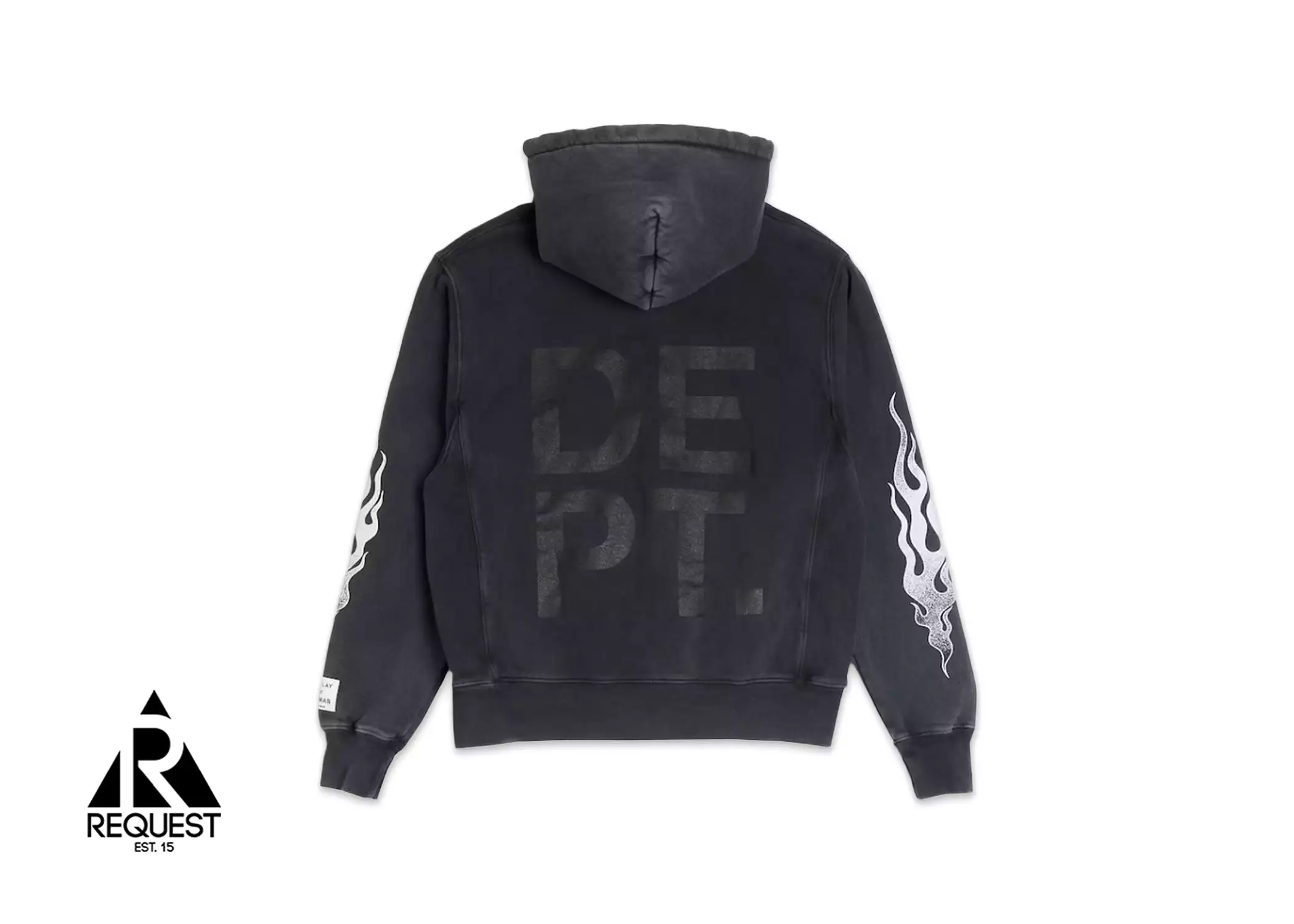 Gallery Dept. GD Flames Hoodie Black