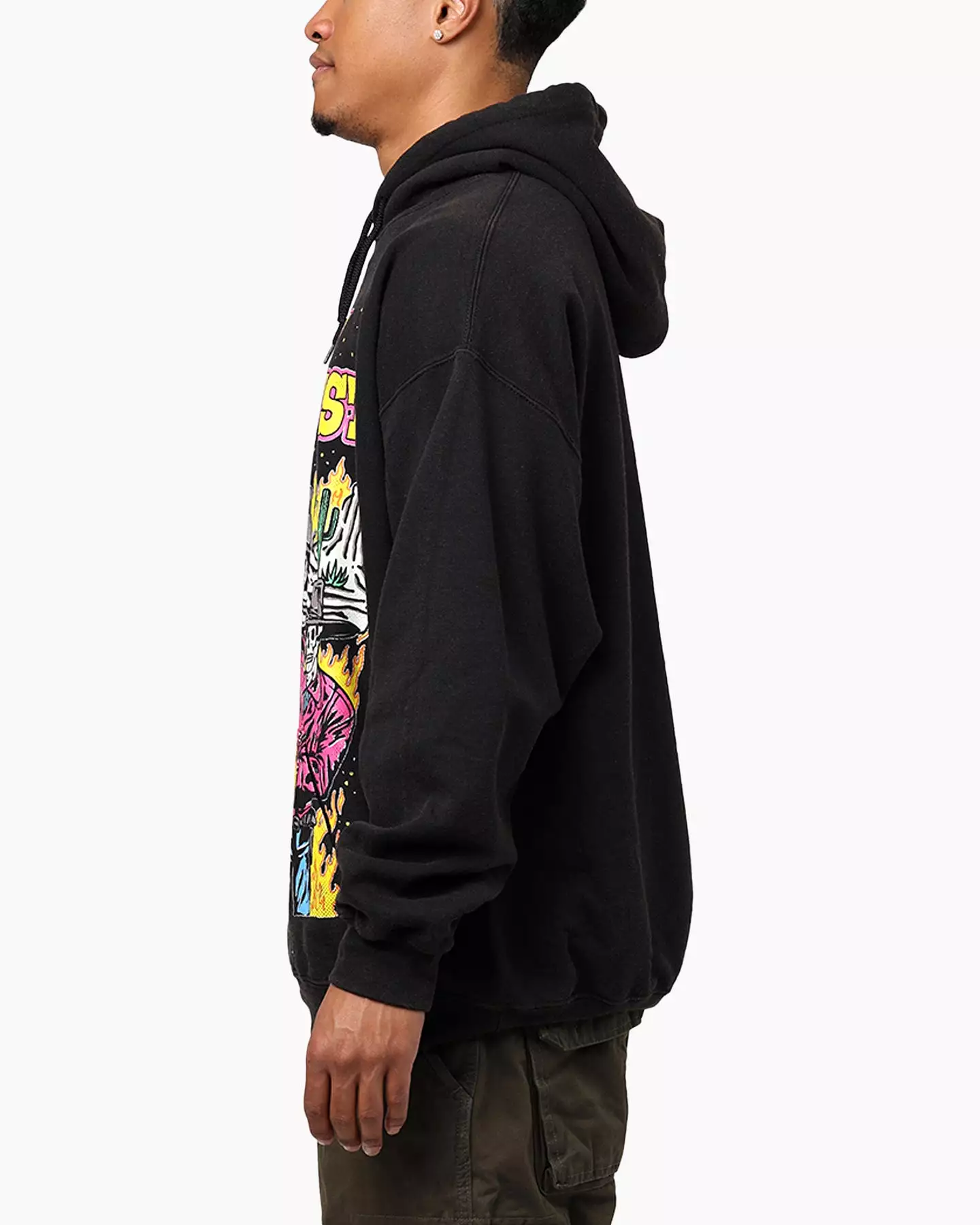 Goat Crew Dying Out West Hoodie Black Wash