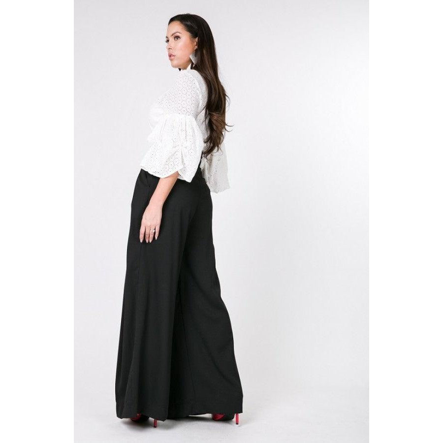 High Waist Palazzo Pants