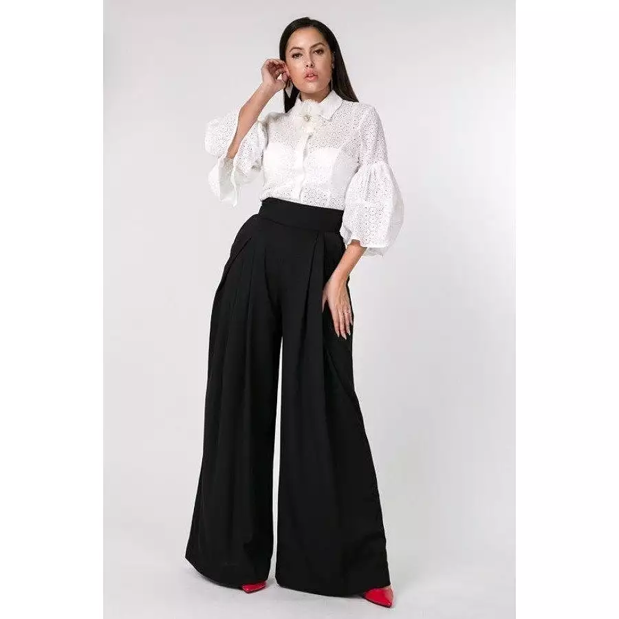 High Waist Palazzo Pants