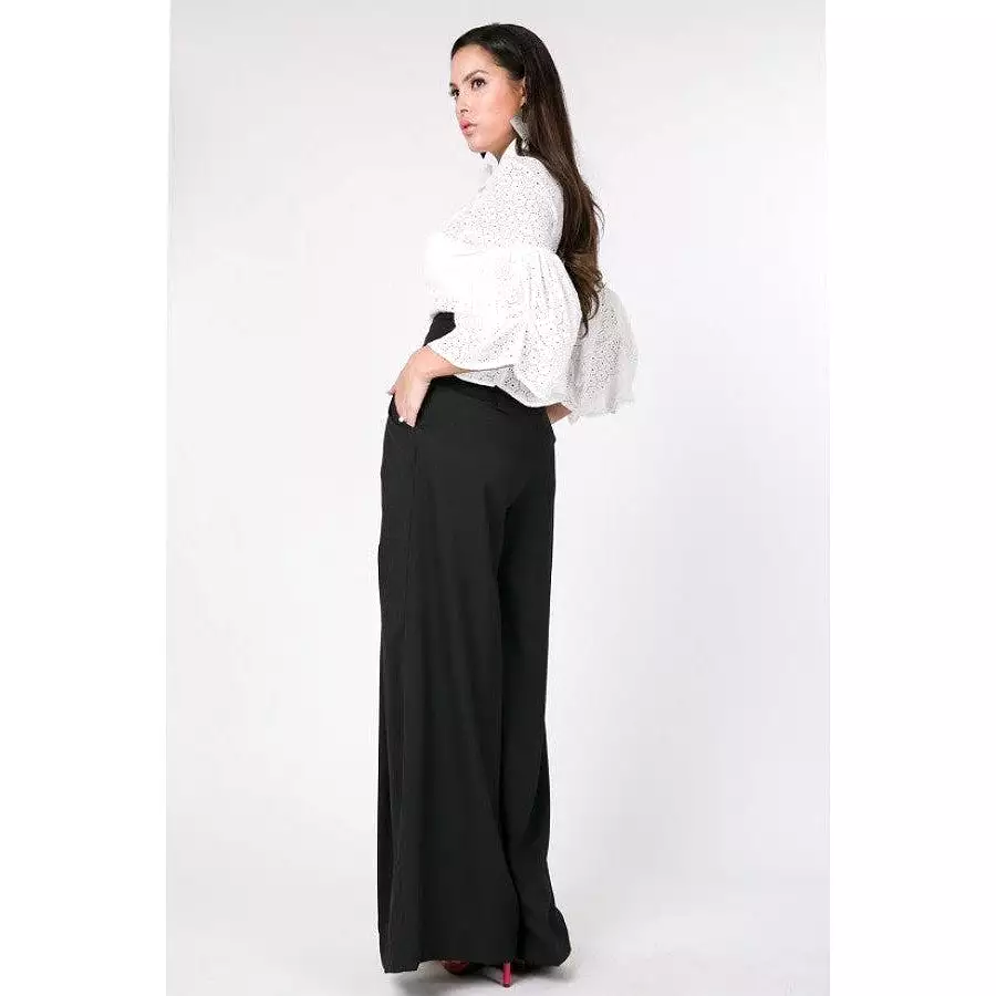 High Waist Palazzo Pants