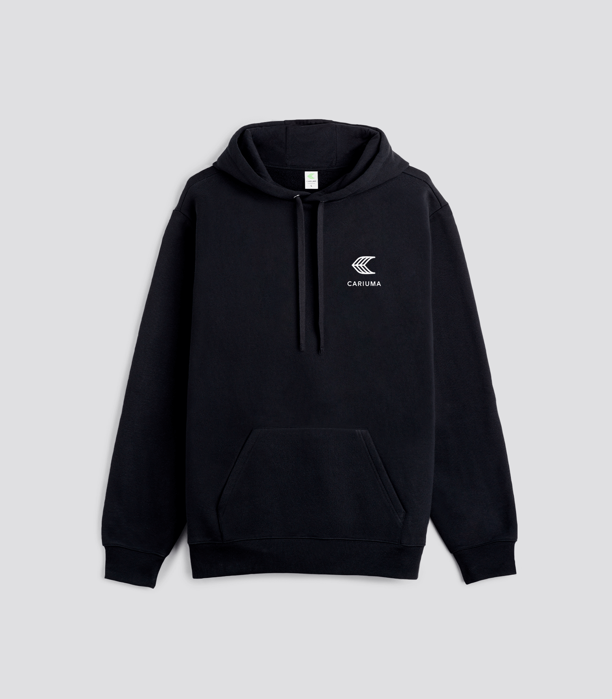 Hoodie Black with Off-White Logo