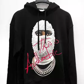 IH NOM UH NIT Paris Mask Authentic Hoodie Black NCS23299