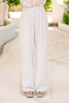 Just Dreaming Sand Linen Pants