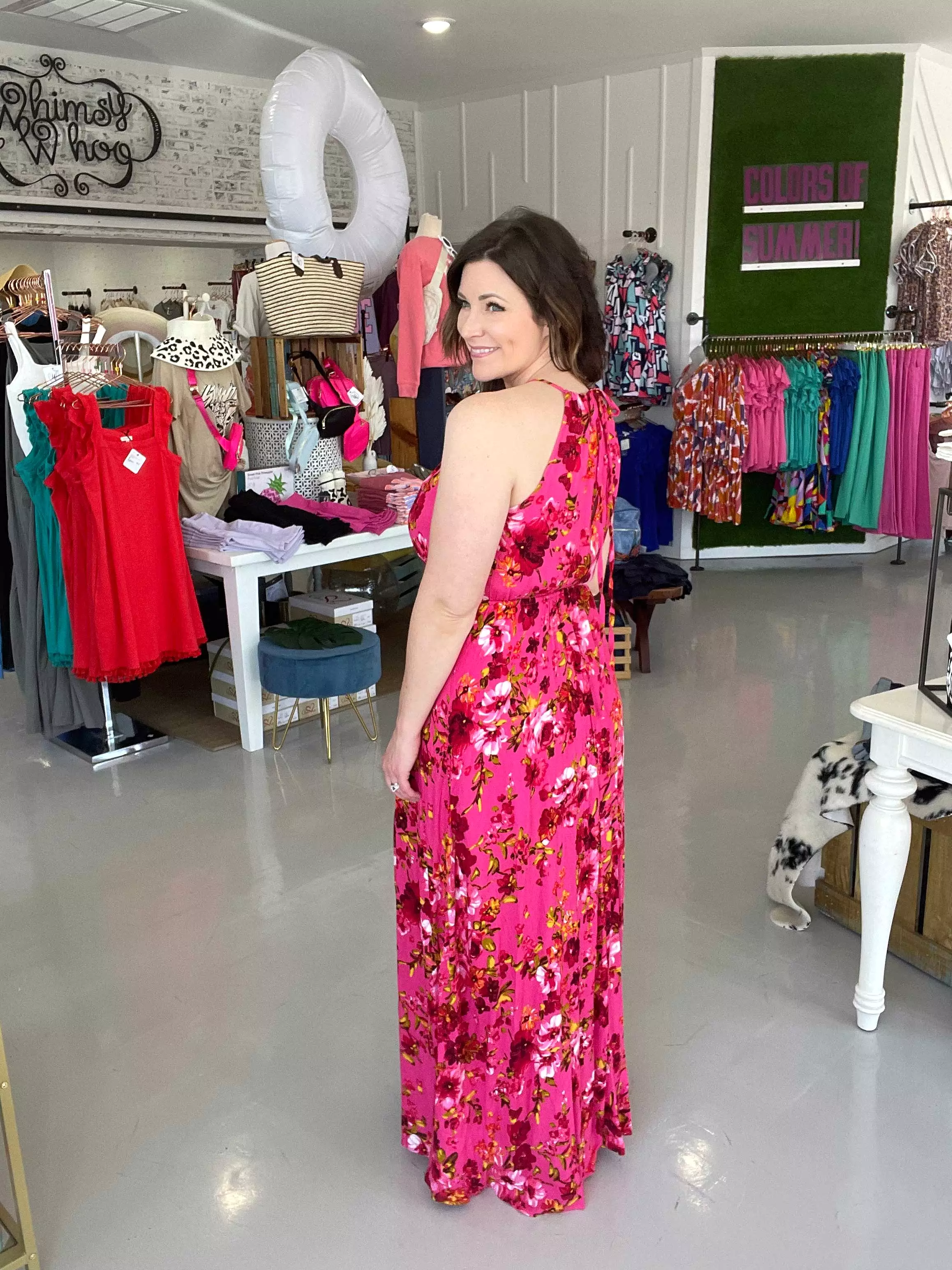 Just Feels Right Floral Maxi Dress