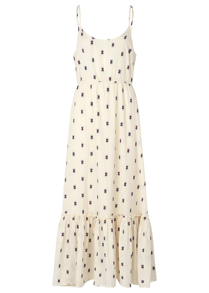 Lollys Laundry Uno Maxi Dress - Kjole - Creme