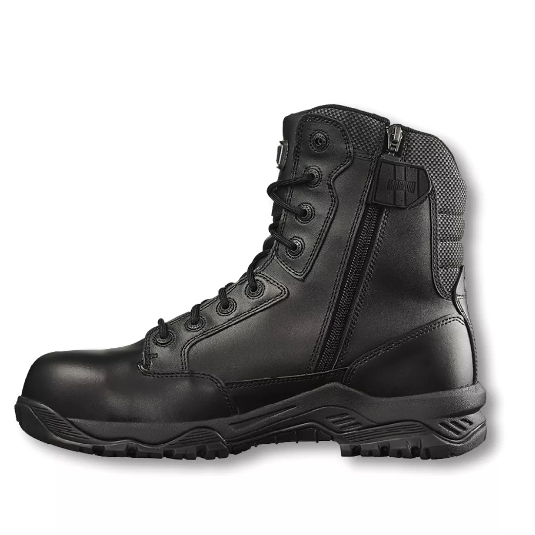 Magnum Strike Force 8 Waterproof Side Zip Composite Toe and Plate Safety Boot