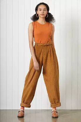 Marceaux Pant in Wide Corduroy