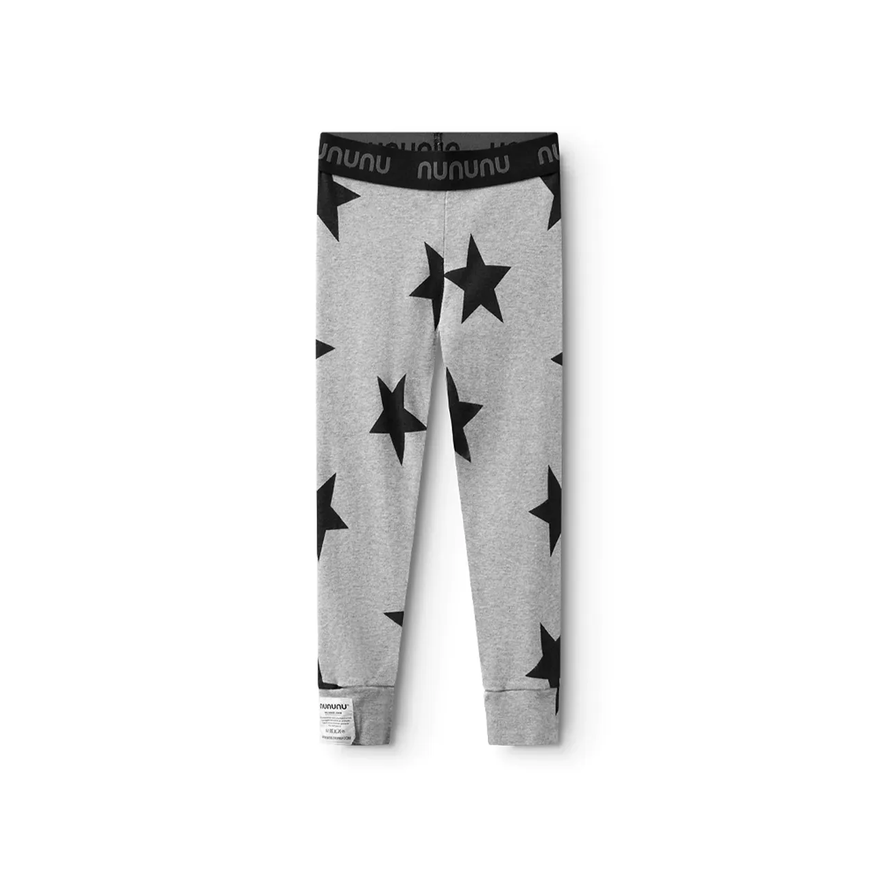 NUNUNU Star Leggings Heather Grey