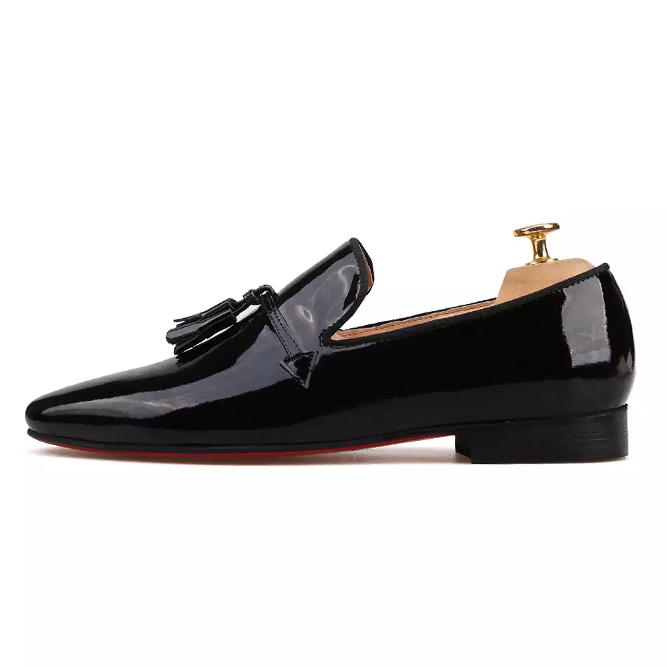 OneDrop Handmade Dress Shoes Patent Leather Party Wedding Prom Loafers