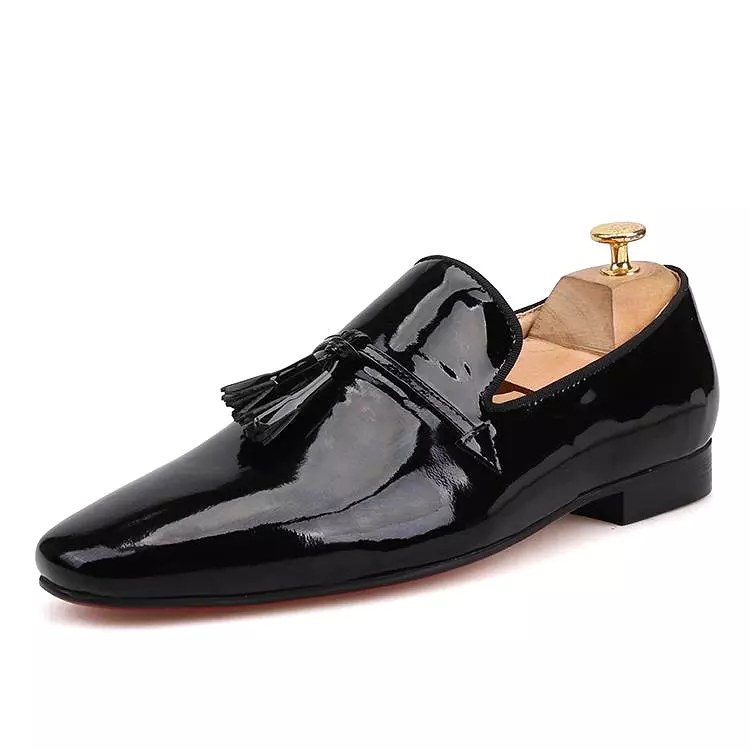 OneDrop Handmade Dress Shoes Patent Leather Party Wedding Prom Loafers