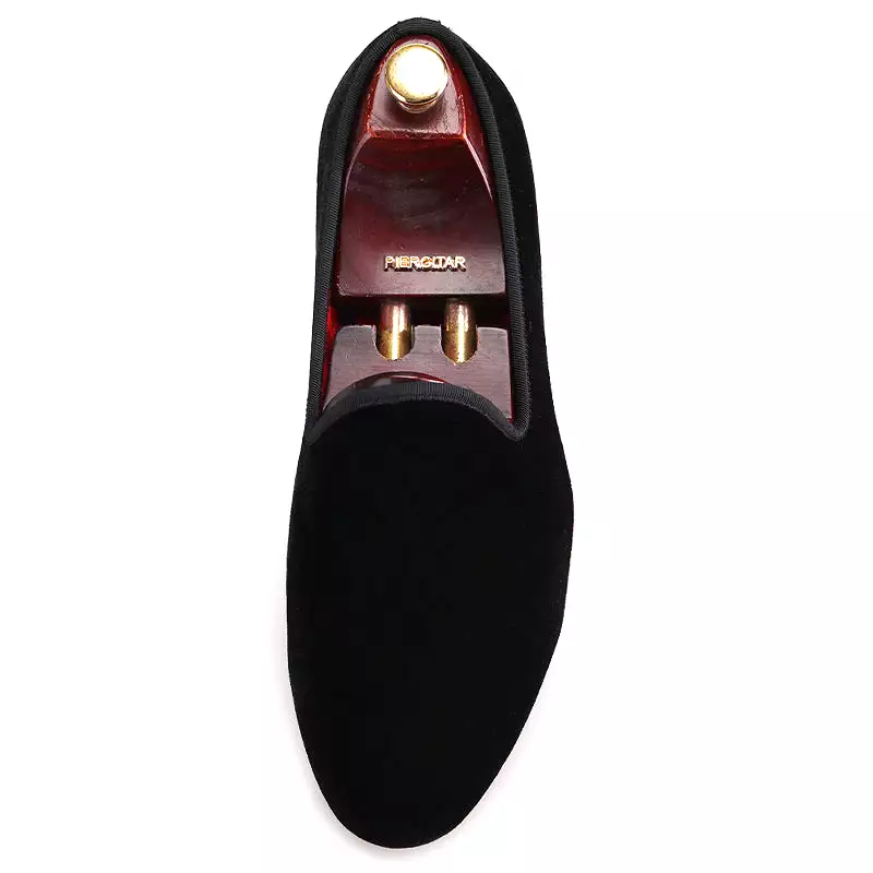 OneDrop Handmade Men Dress Shoes Velvet Wedding Party Prom Loafer