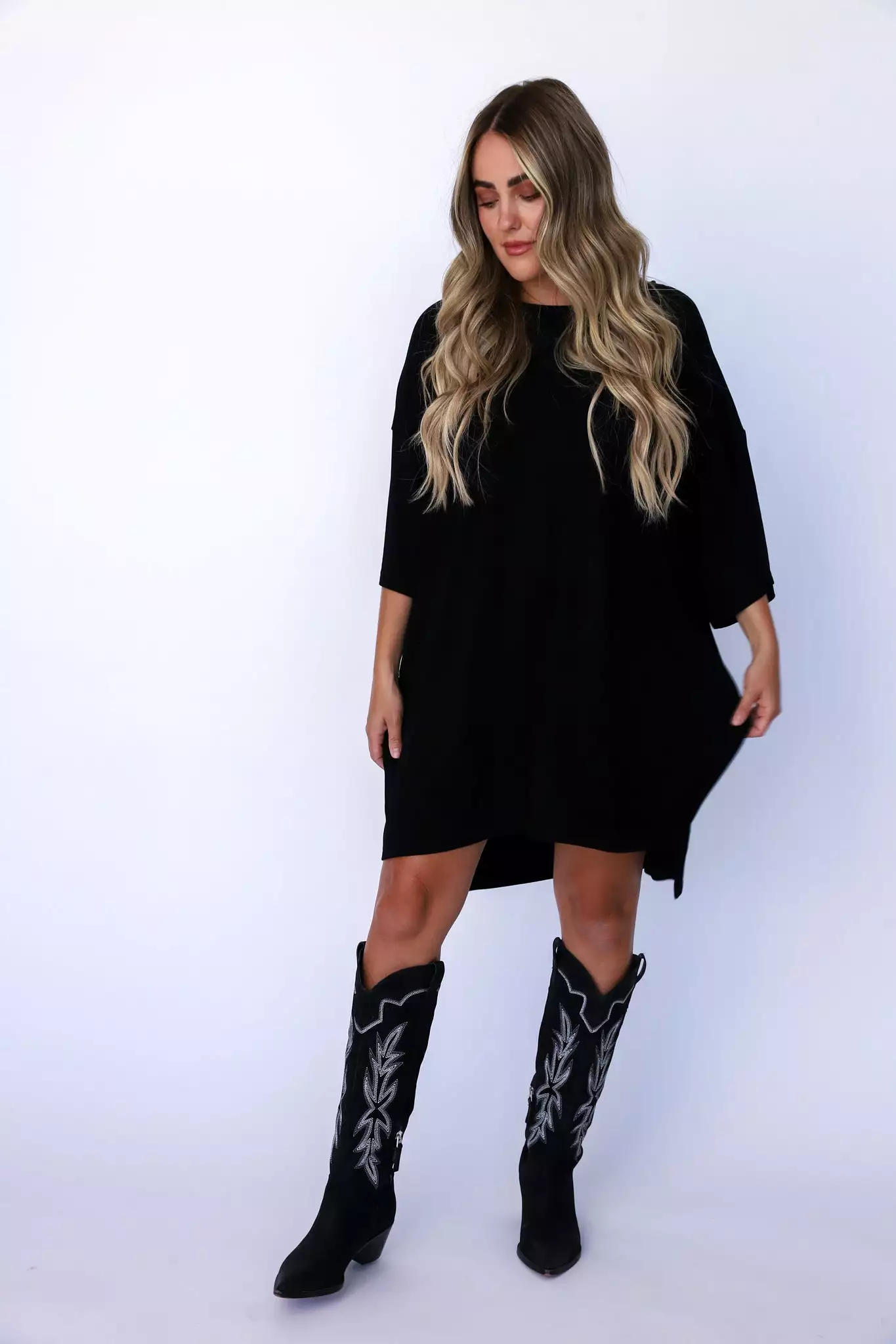 Out Of Pocket Dress Black