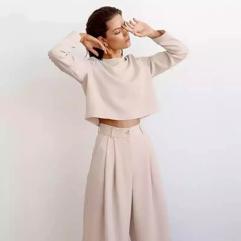 Palazzo Pants and Top Mujar Set