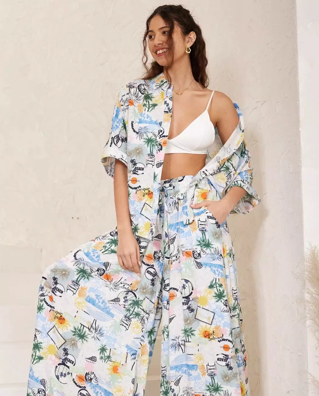 Palazzo Pants - Beachside