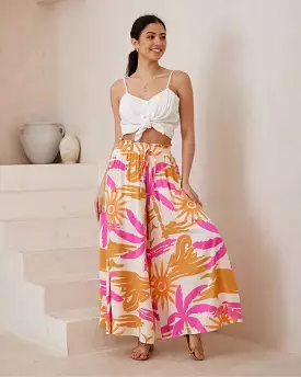 Palazzo Pants - Fuscia Sunset