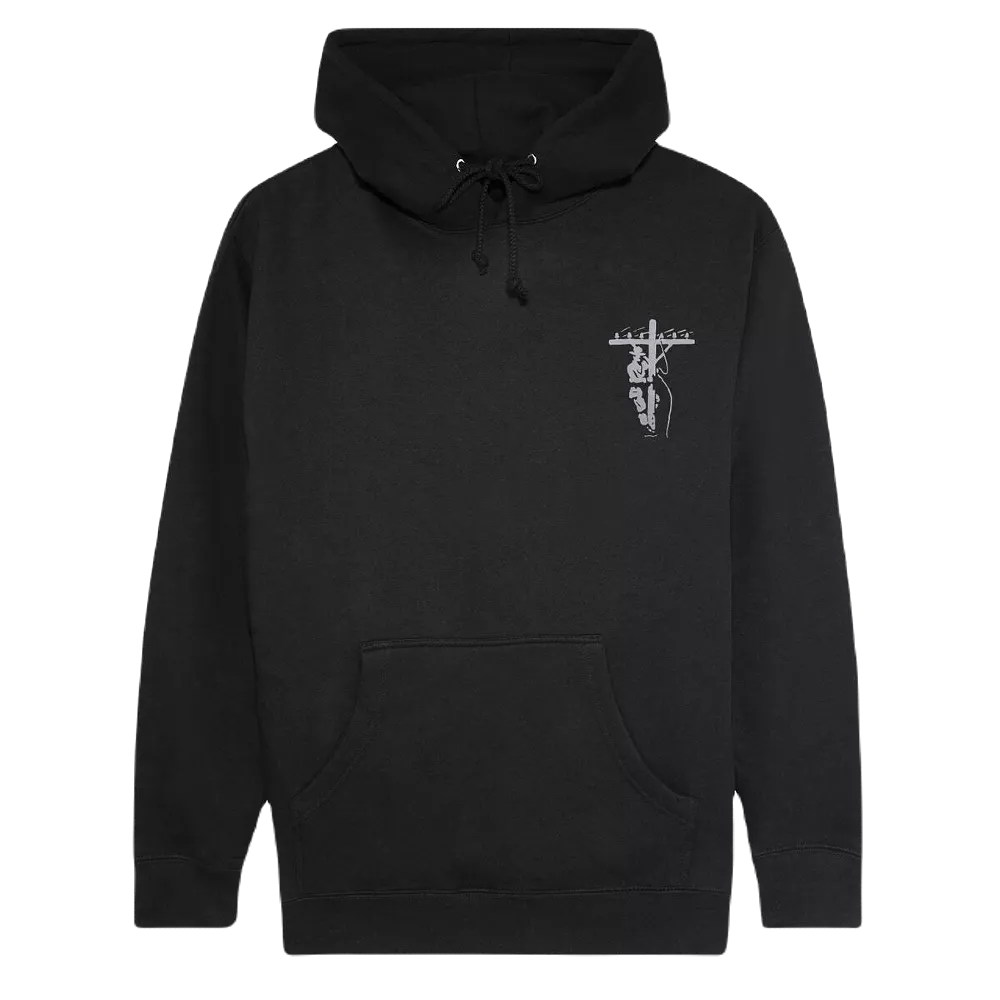 Pass Port Line~Worx Hoodie Black