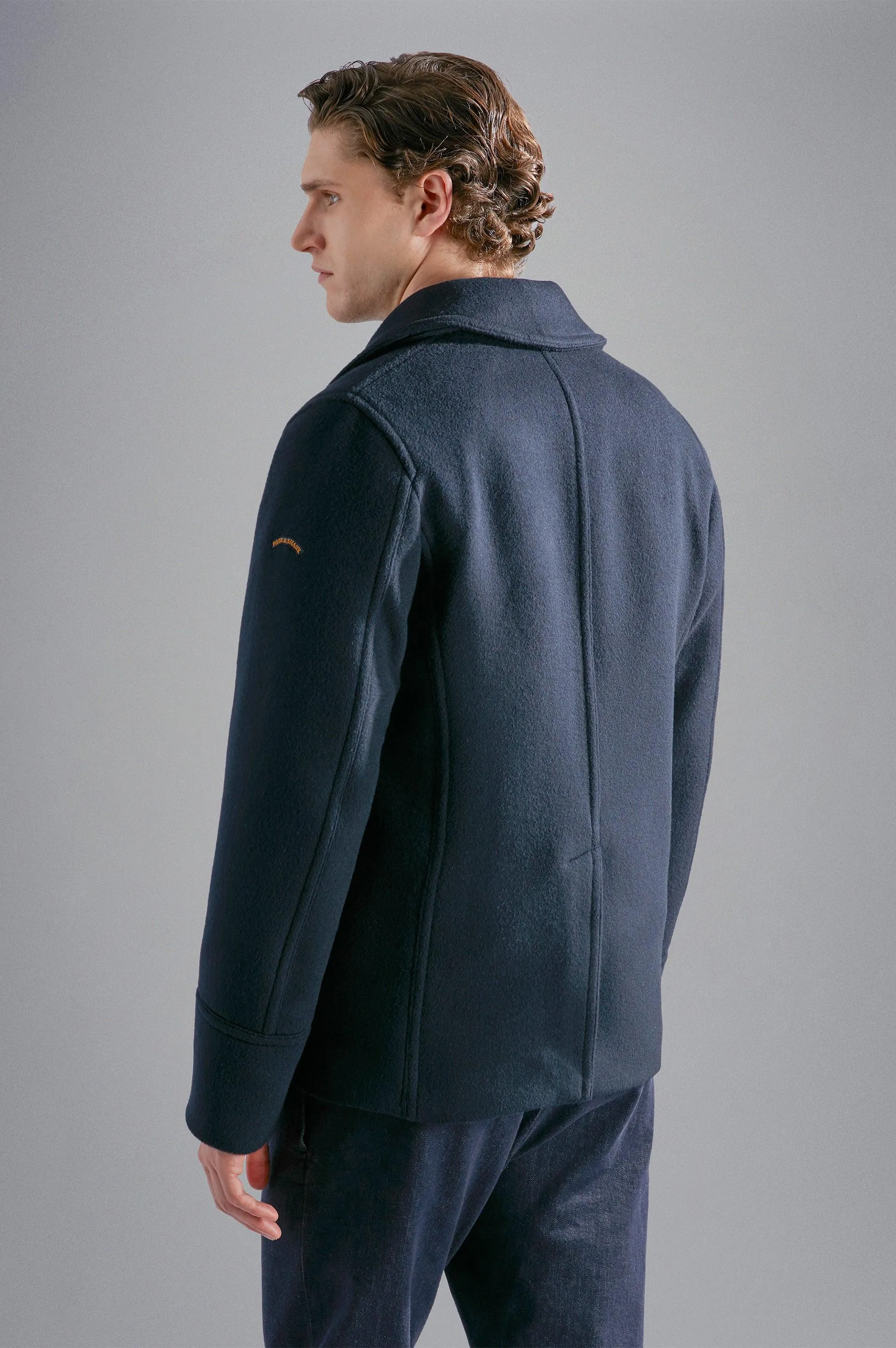 Paul & Shark - Caban de laine RE-WOOL