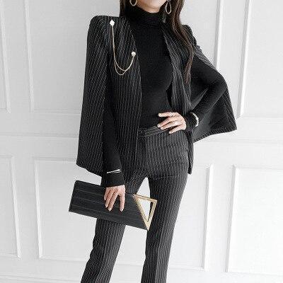 Pinstripes Temperamental Pantsuit