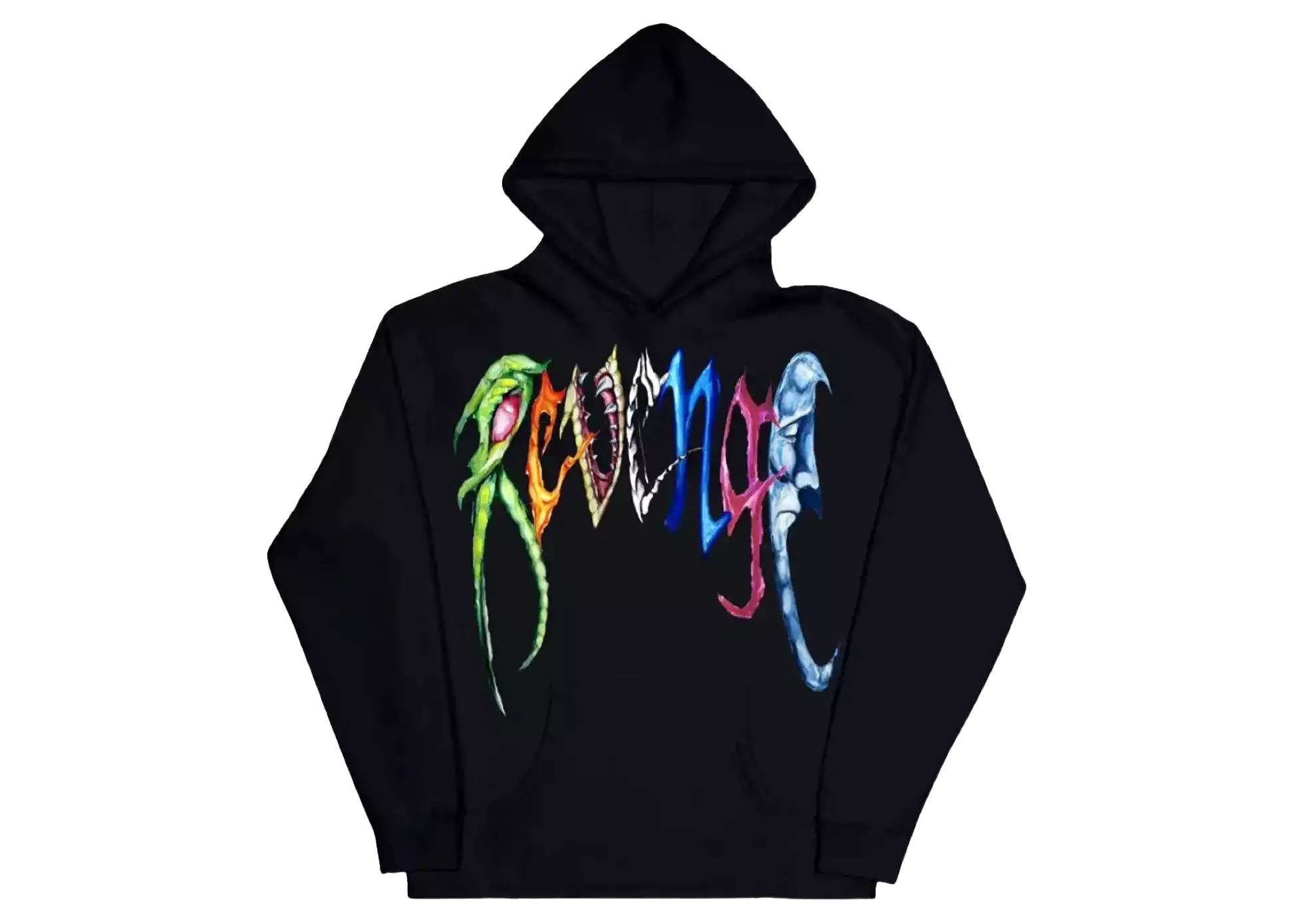 Revenge Trippie Arch Logo Hoodie Black