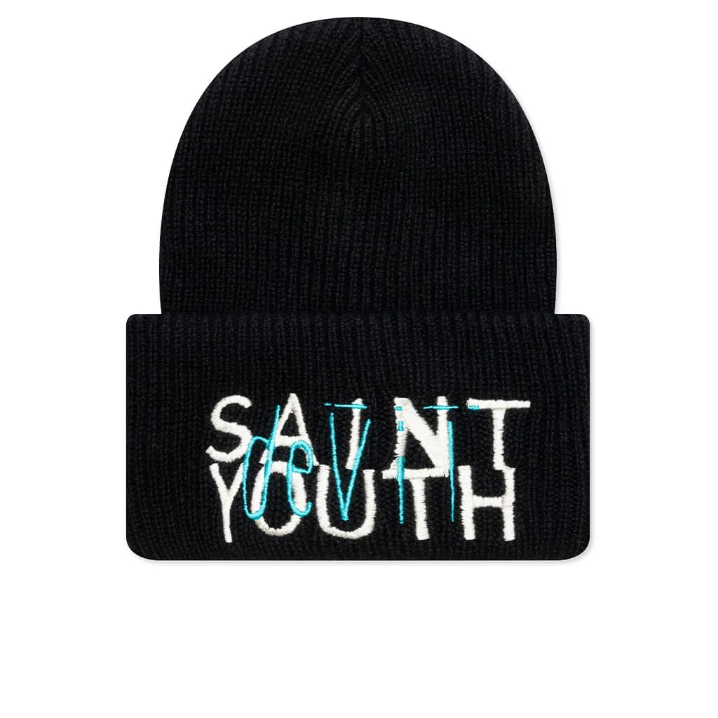 Saint Youth Knit Cap - Black