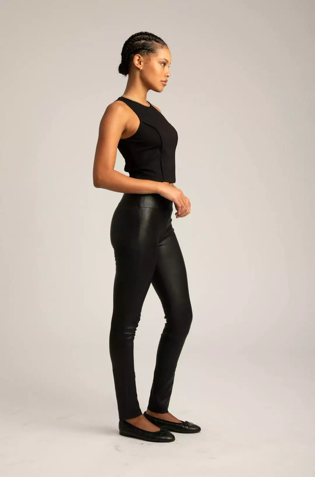 SPRWMN Leather Ankle Legging