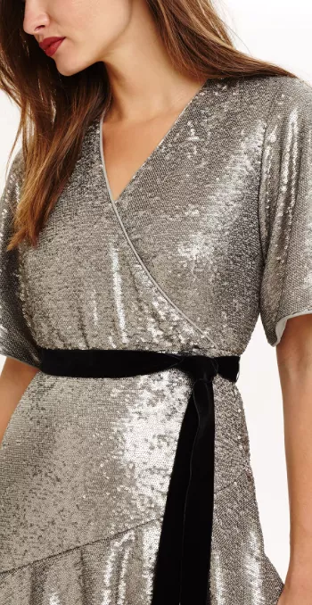 Starlette Sequined Maxi Dress