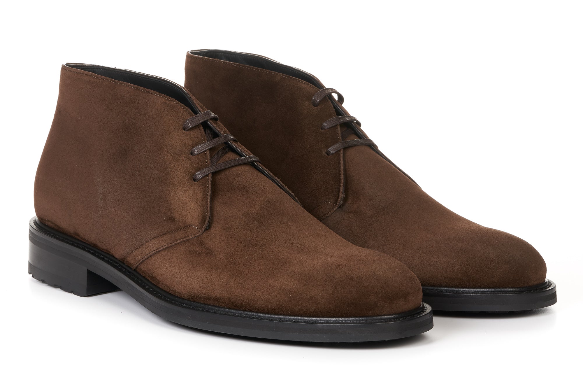 The Agnelli Chukka Boot - Brown Suede